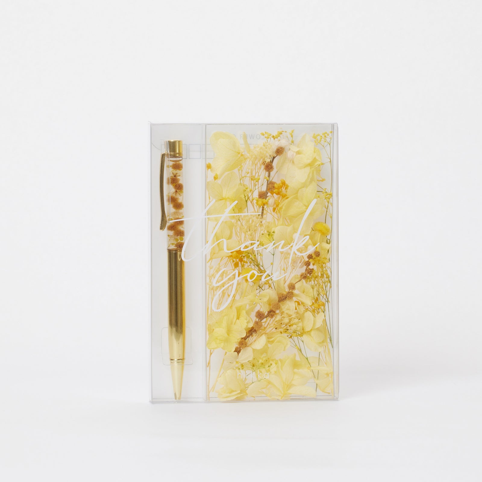花びら×ボールペン【Thank youメッセージ入りハガキ仕様BOX