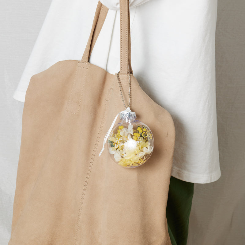 花びらのキーホルダー【Thank youメッセージ入り】
