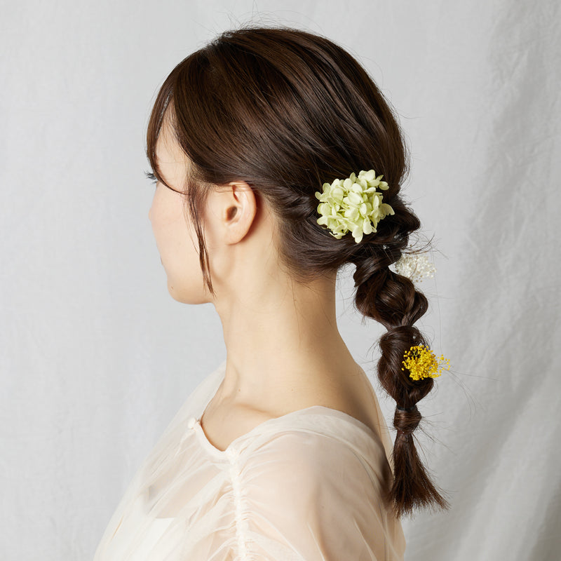 髪飾り３本セット (花)