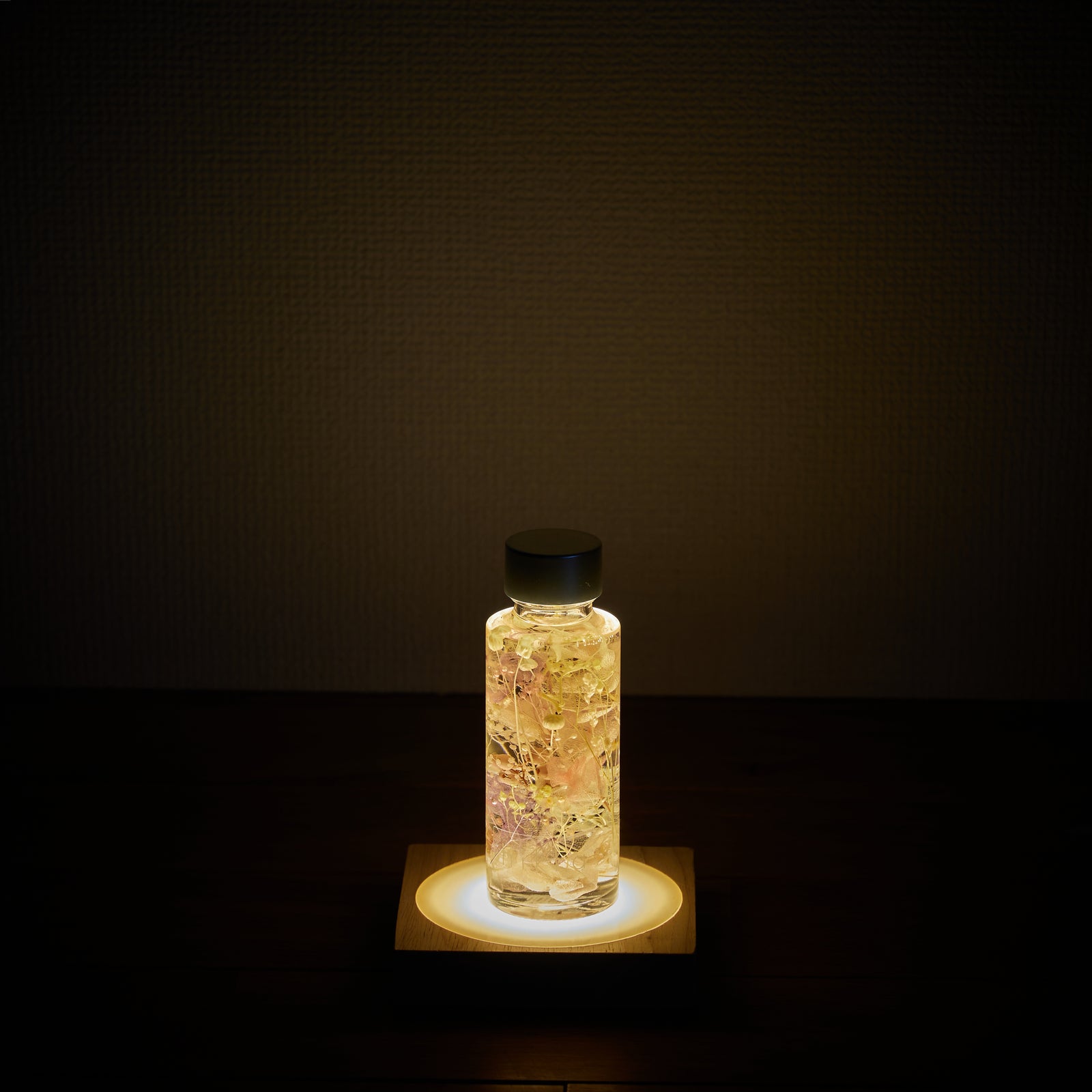 ハーバリウム ミニボトル ピンクパープルMIX – hikka