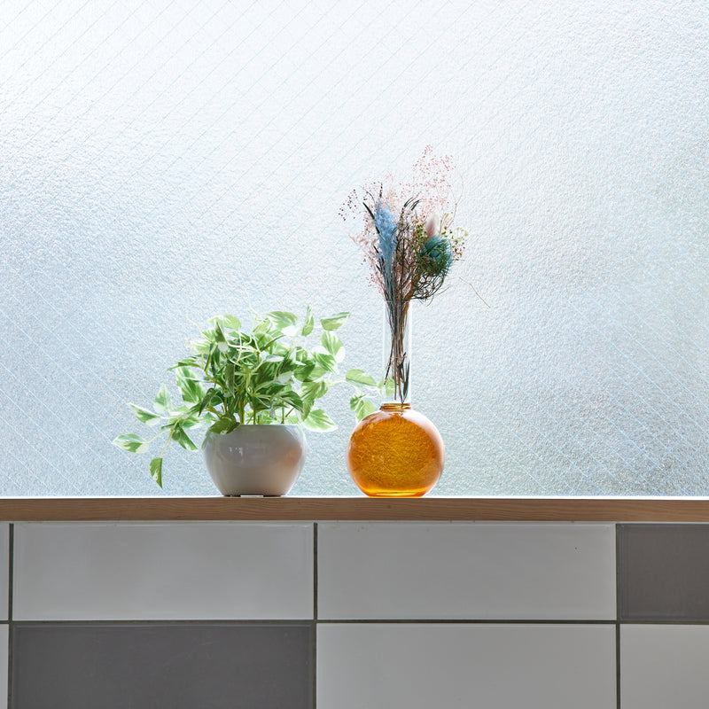 Felice Color Vase-Umber