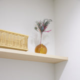 Felice Color Vase-Umber