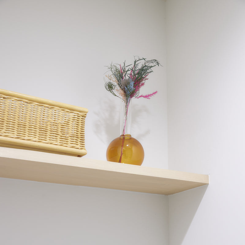 Felice Color Vase-Umber