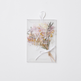 For you メッセージカード ブーケ ミモザ【封筒付】