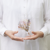 For you メッセージカード ブーケ ミモザ【封筒付】