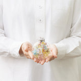 花びらのキーホルダー イニシャル