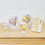 Thank you メッセージカード ブーケ ミモザ【封筒付】