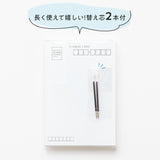 ブーケ×ボールペン 【Thank youメッセージ入りハガキ仕様BOX】（替え芯2本付）