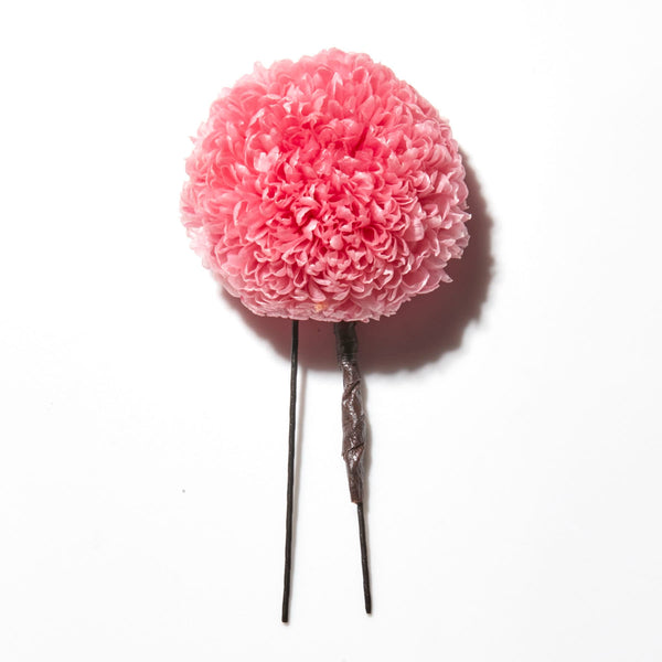 ドライフラワー髪飾りポンポン菊 – hikka
